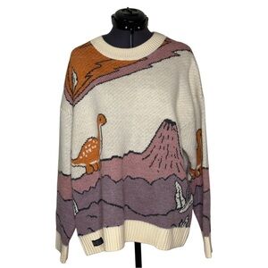 AK Clothing Apparel Aikawa’s Tree Dinosaur Sweater